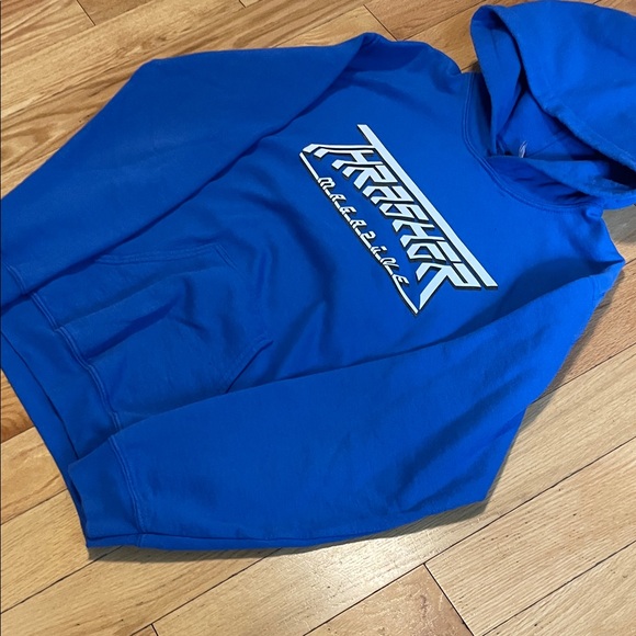 Thrasher Royal Blue Hoodie - Picture 5 of 5